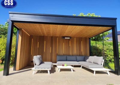 Terrasoverkapping Stricta wood- CSS Outdoor Living