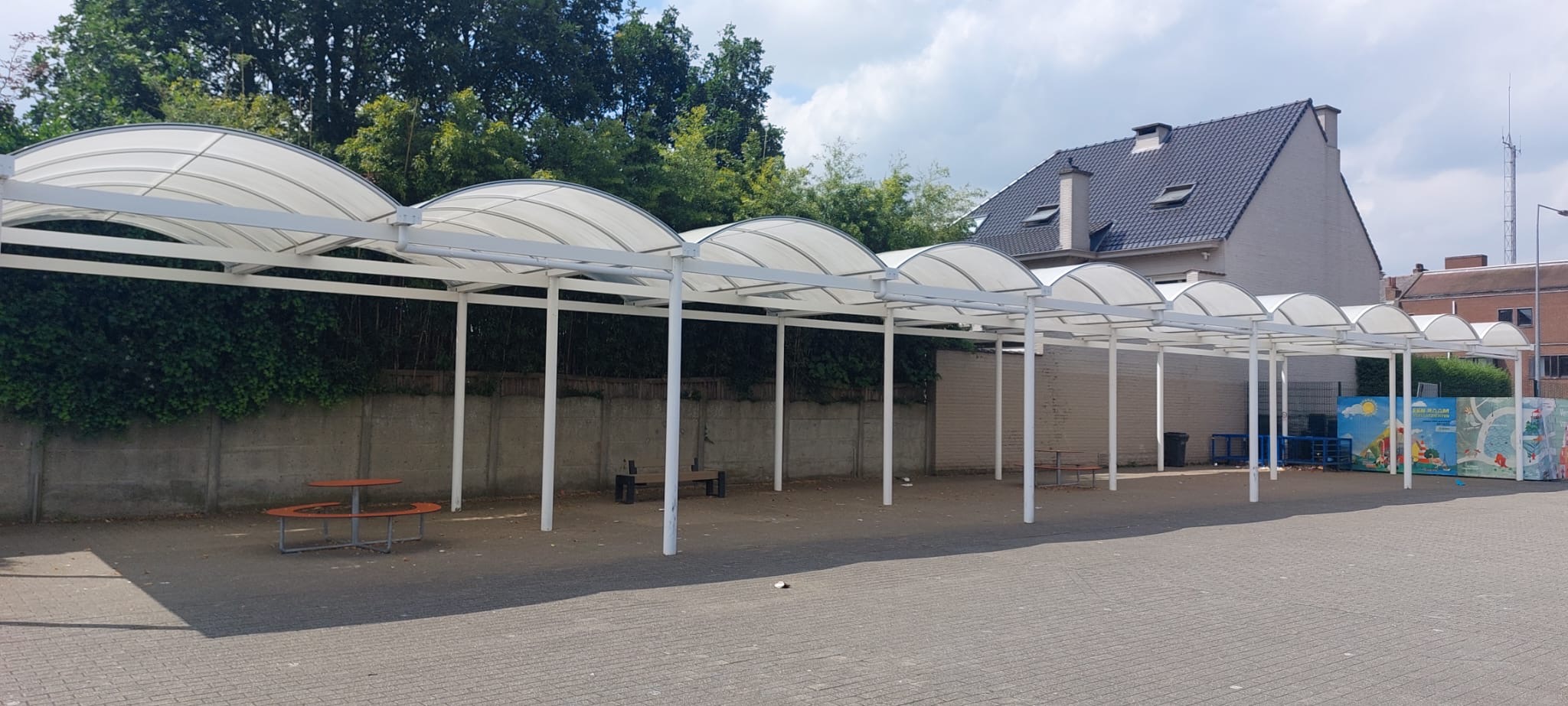 overkapping speelplaats
